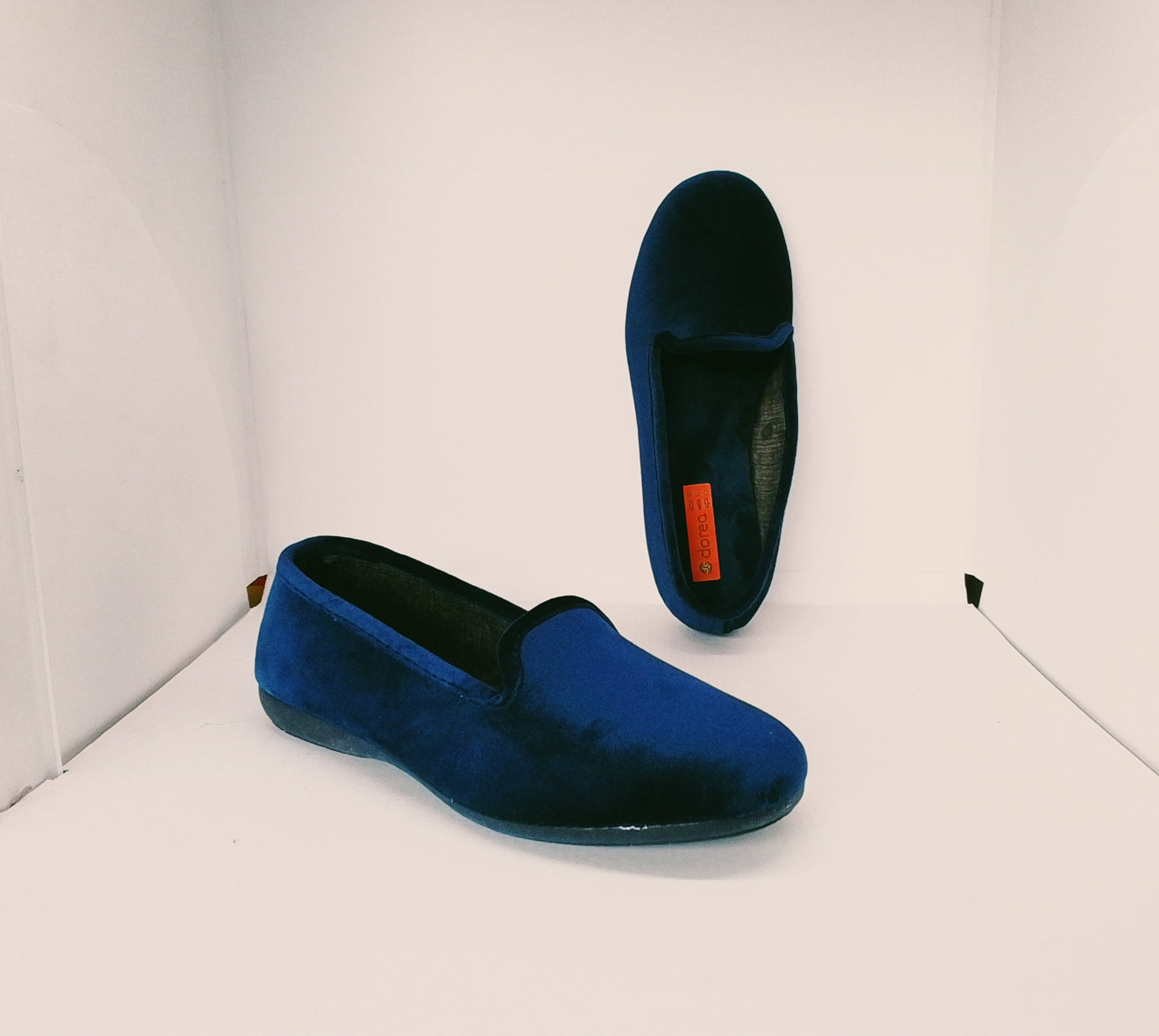 Dorea pantofola donna, ART. SIRON CS02, colore blu.