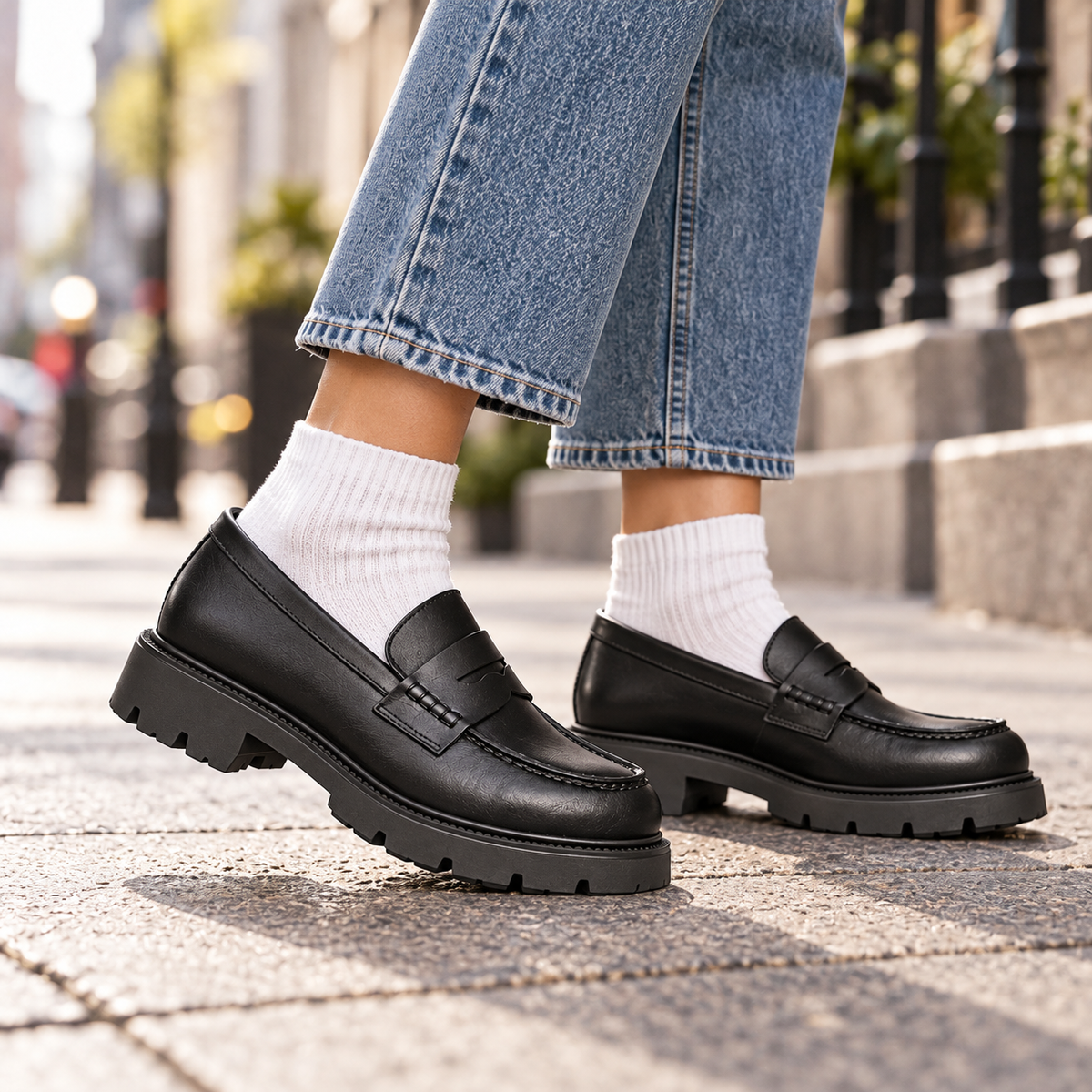 LUX 2737 MOCASSINO NERO