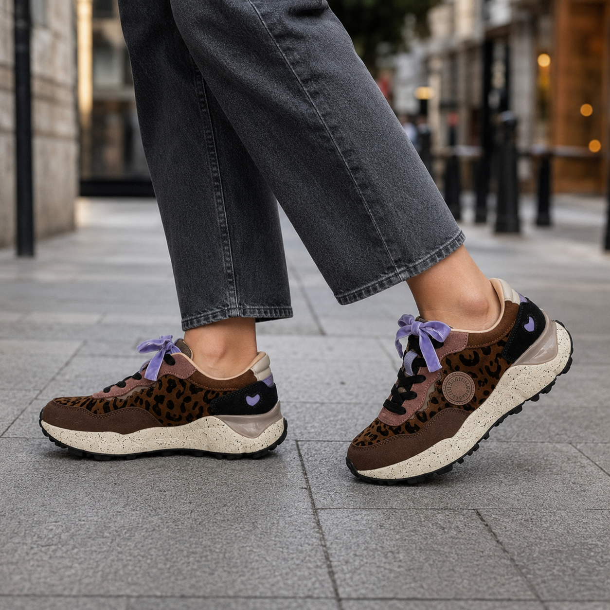 LUMBERJACK TECLA SNEAKER BROWN