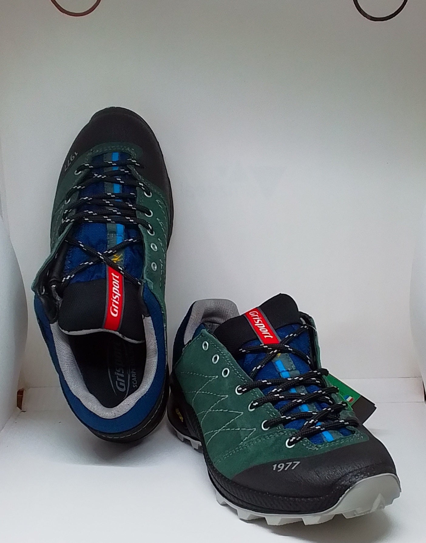 Grisport scarpa trekking uomo, art 13133,colore verde