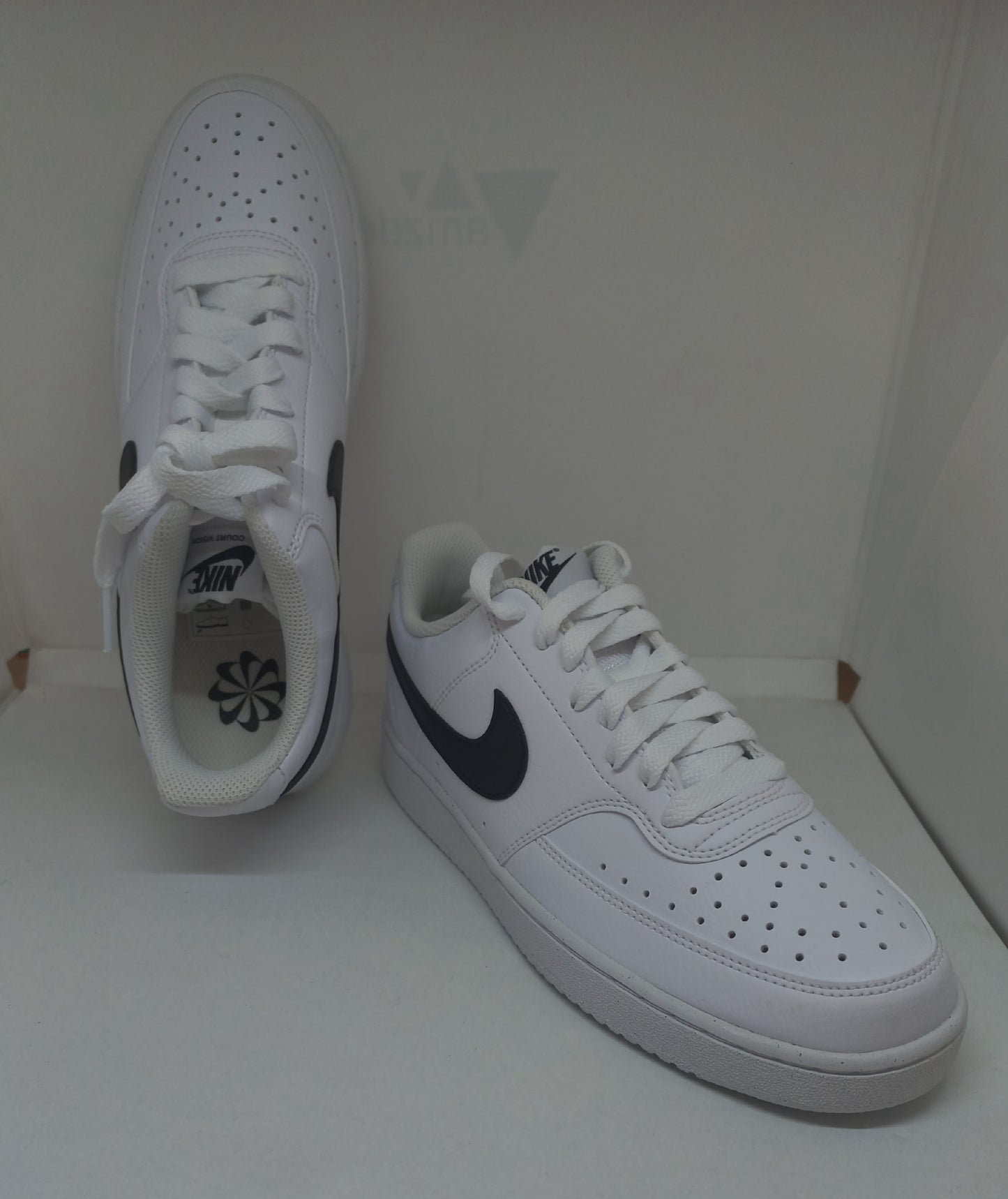 NIKE Sneakers donna,ART,COURT VISION,COLORE BIANCO