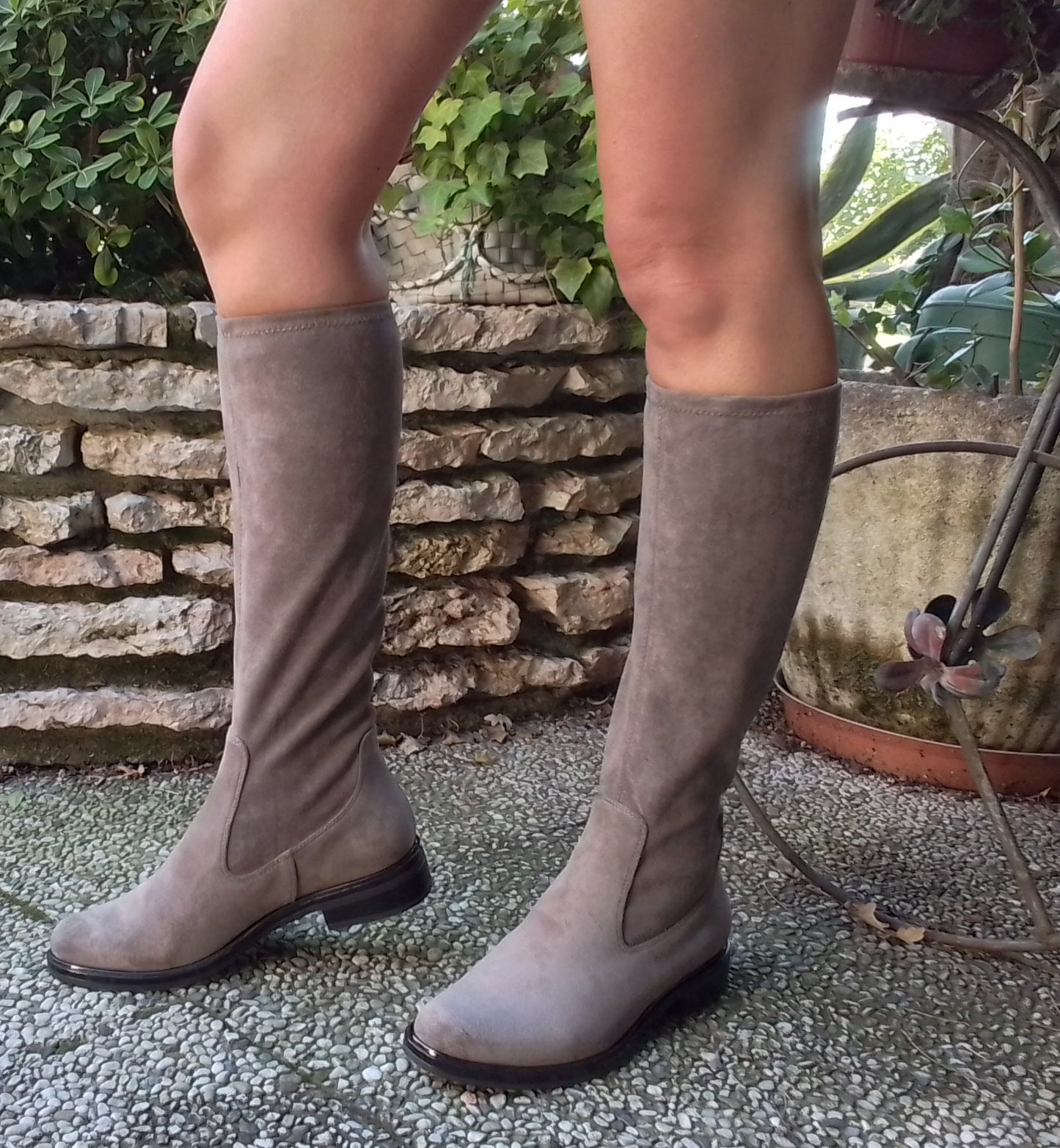 Stivale caprice donna,ART.25512,COLORE CAFFÈ STRETCH