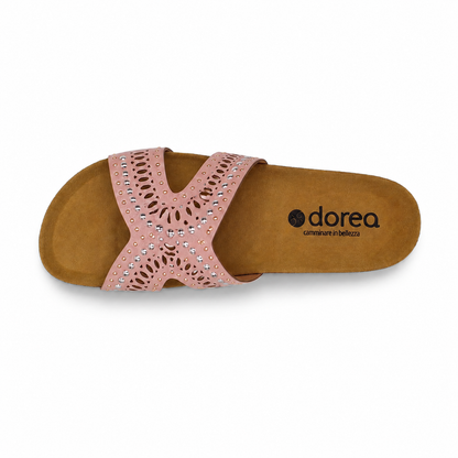 DOREA 518 ZEPPA ROSA su sfondo bianco