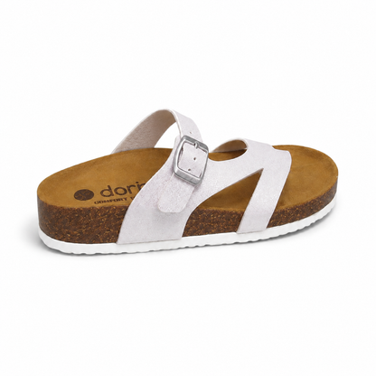 DOREA 322 INFRALLUCE GLITTER BIANCO su sfondo bianco