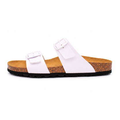 DOREA 161 FIBBIE BIANCA - sfondo bianco