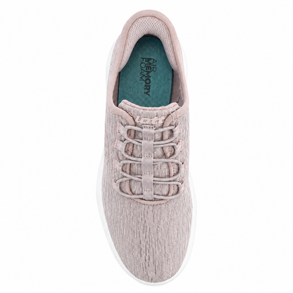 LOTTO RUNNING SLIP&GO BARK PINK ART. 223479 su sfondo bianco
