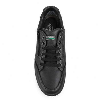 GRISPORT 43069 LACCI/ZIP NERO TOUCH su sfondo bianco