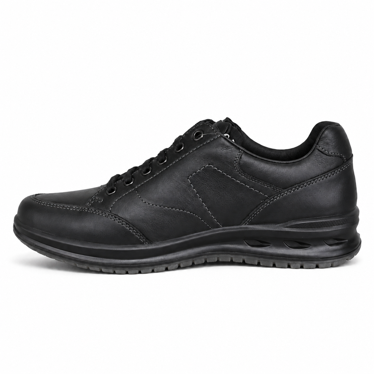 GRISPORT 43069 LACCI/ZIP NERO TOUCH su sfondo bianco