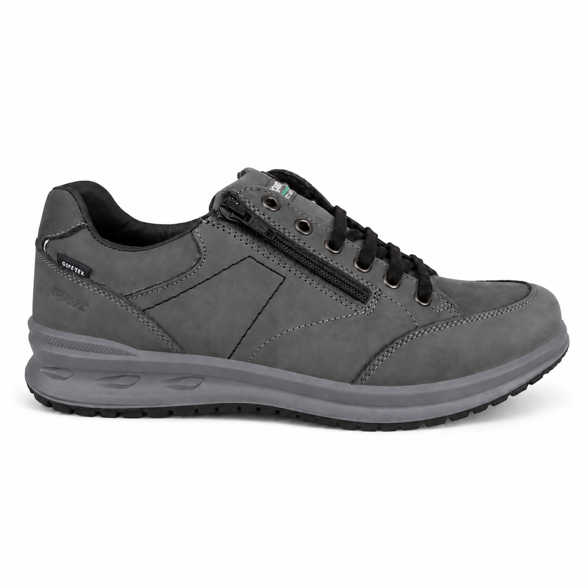 GRISPORT 43069 LACCI/ZIP FUMO TALCO su sfondo bianco
