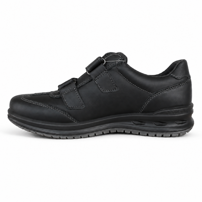 GRISPORT 43029 2 STRAPPI NERO AVON su sfondo bianco