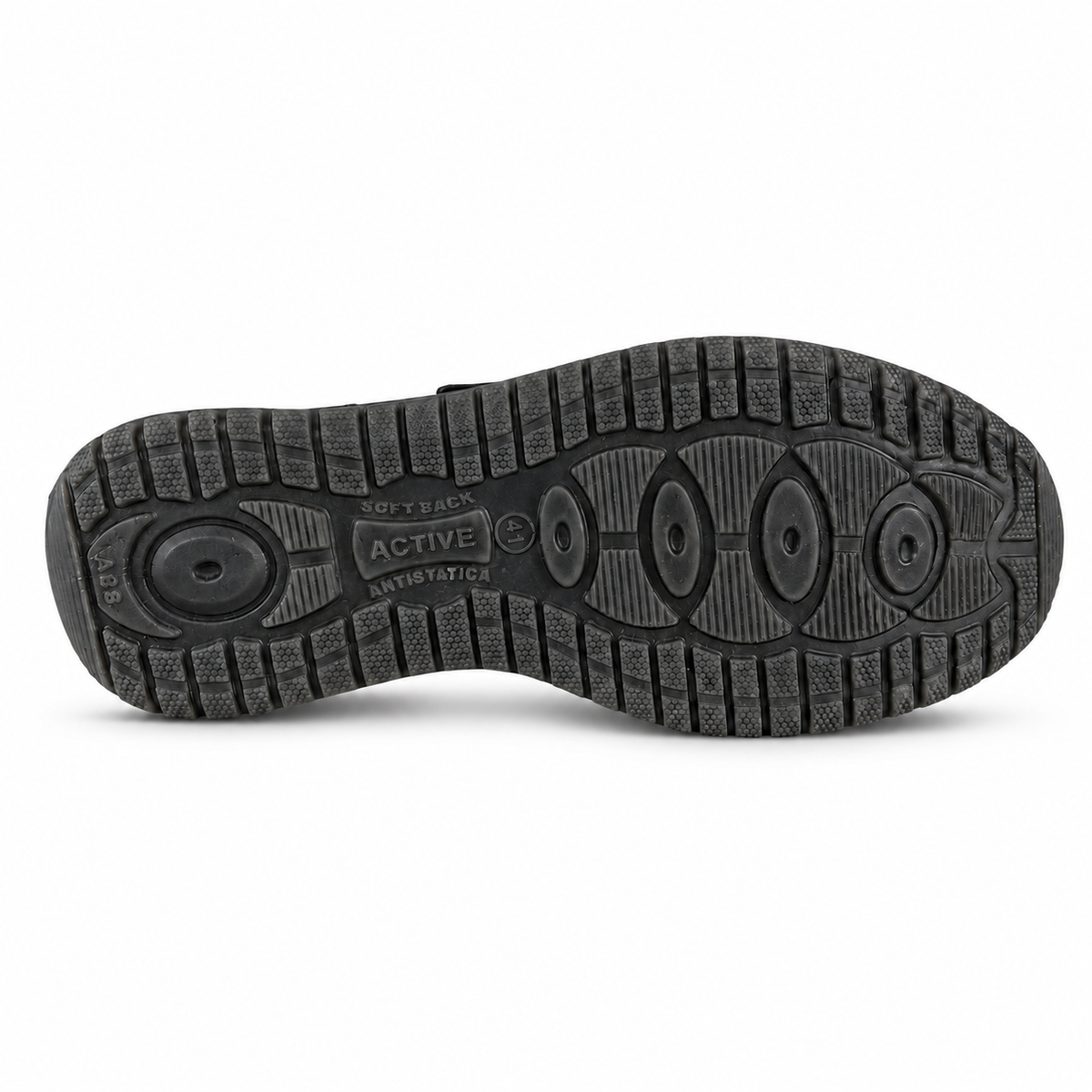 GRISPORT 43029 2 STRAPPI NERO AVON su sfondo bianco