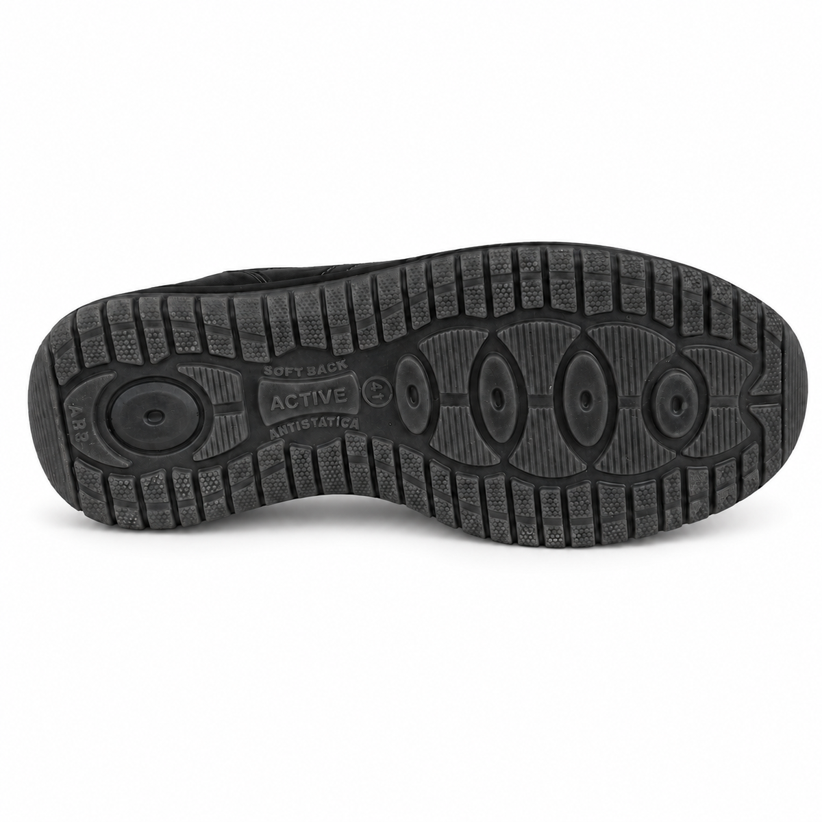 GRISPORT 43069 LACCI/ZIP NERO TOUCH su sfondo bianco