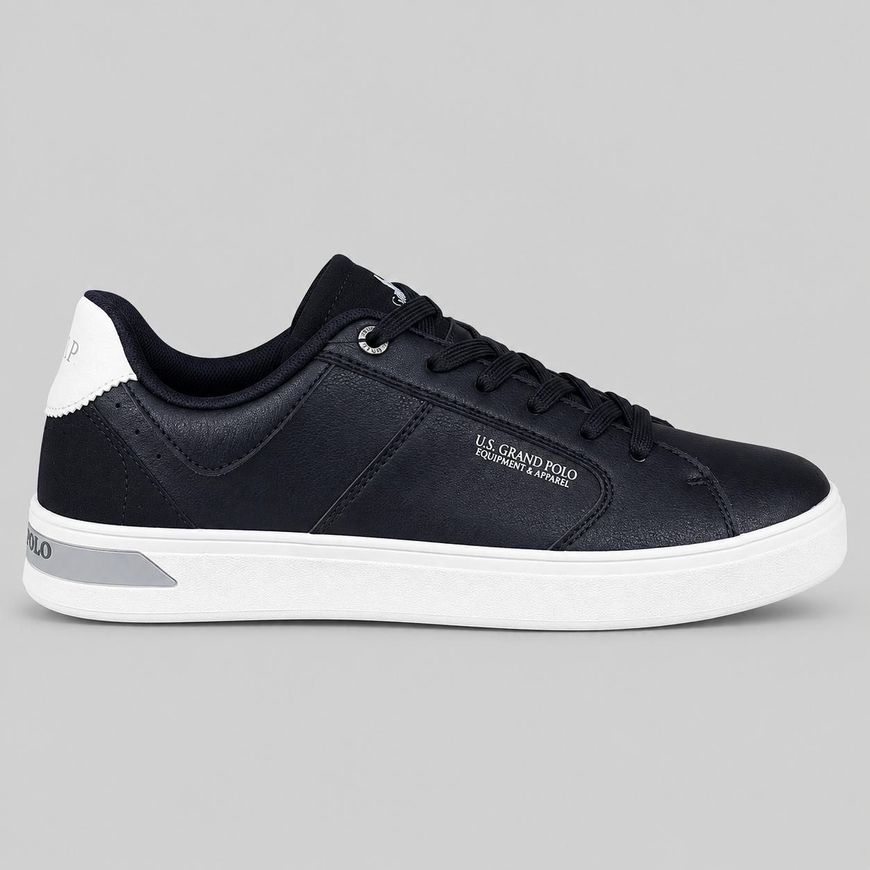 U.S. GRAND POLO 23957 BLACK+WHITE