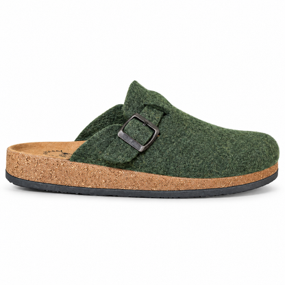 LE TIROLESI 375 IN LANA COTTA VERDE MUSCHIO