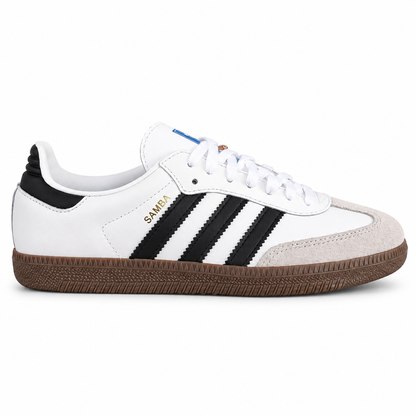 ADIDAS SAMBA WHITE/BLACK/GUMS