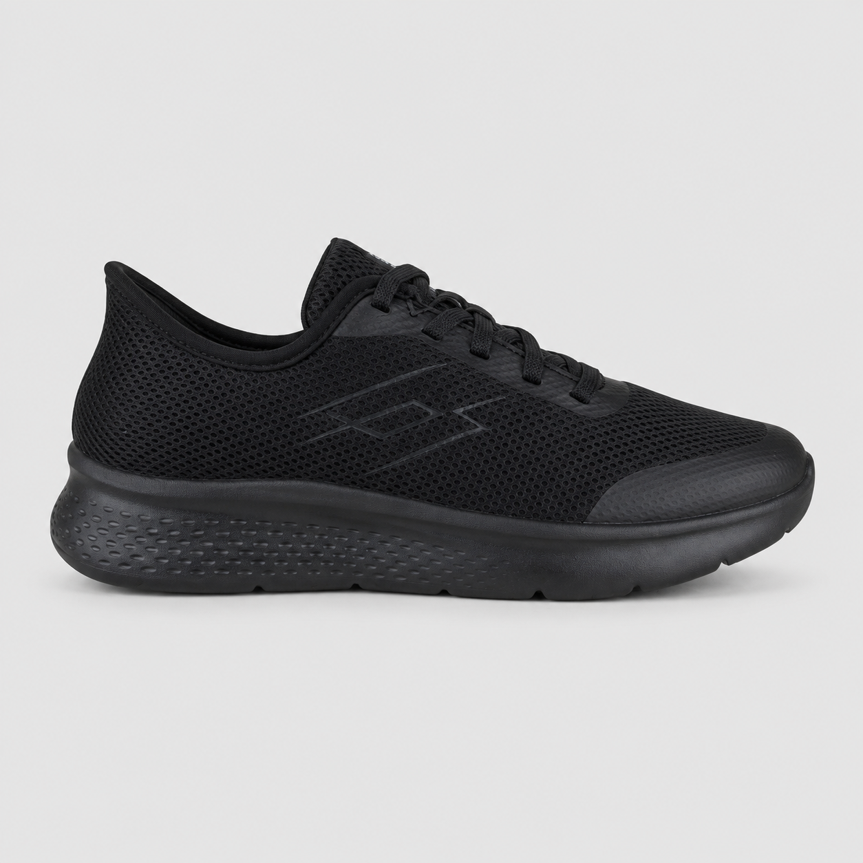 LOTTO RUNNING SLIP & GO 222891 ALL BLACK