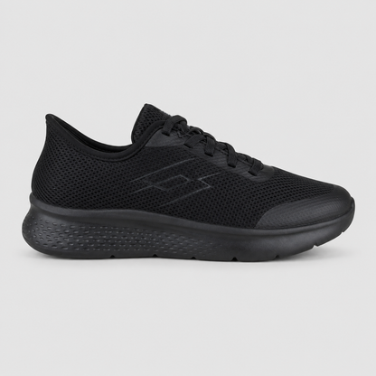 LOTTO RUNNING SLIP & GO 222891 ALL BLACK