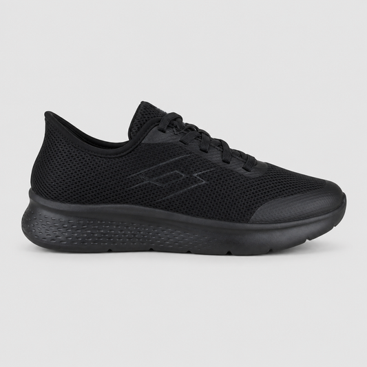 LOTTO RUNNING SLIP & GO 222891 ALL BLACK