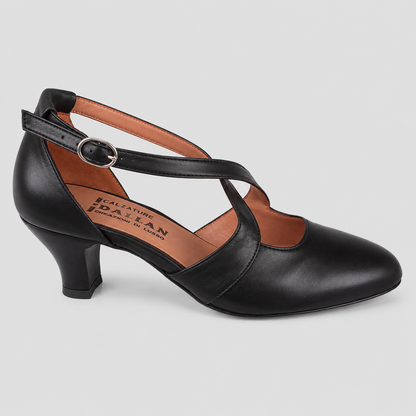 SCARPA DA BALLO ART. 100 NAPPA NERA