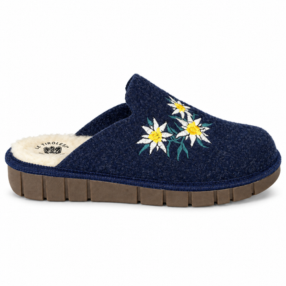 LE TIROLESI 8676 IN LANA COTTA BLU NOTTE