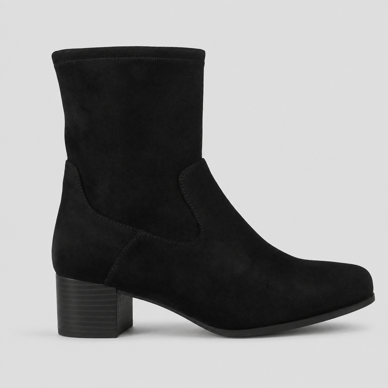 CAPRICE STIVALETTO 25316 BLACK STRETCH