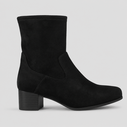 CAPRICE STIVALETTO 25316 BLACK STRETCH