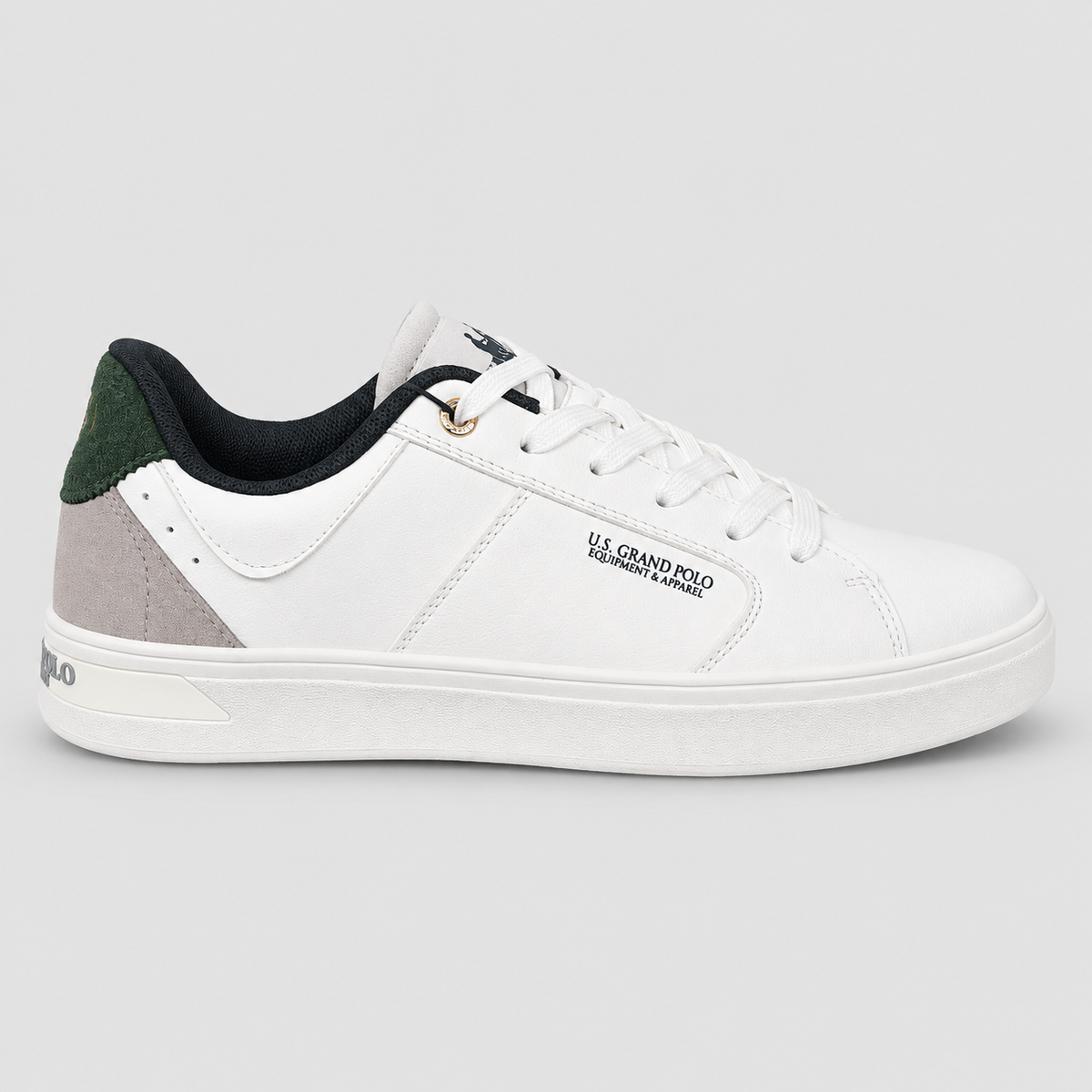 U.S. GRAND POLO 23957 WHITE+BOTTLE