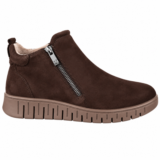 CAPRICE 25416 STIVALETTO DK BROWN SUEDE