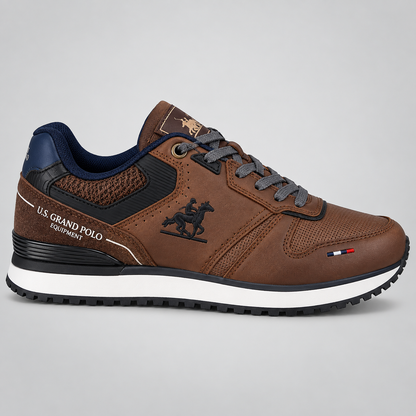 U.S. GRAND POLO 12165 SNEAKER DK BROWN