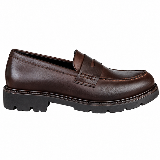 LUX 2737 MOCASSINO PELLE CIOCCOLATO
