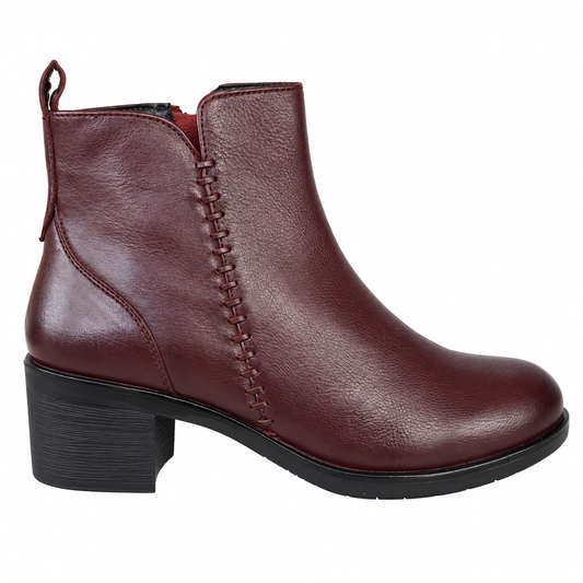 LUXURY KERA 503 STIVALETTO BORDO'