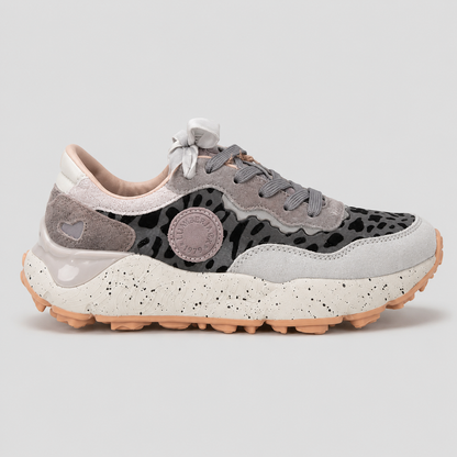 LUMBERJACK TECLA SNEAKER GRAY/ROSE