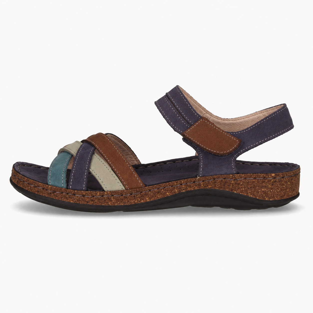 SANDALO TEXX SPORTIVO BLU MULTICOLOR