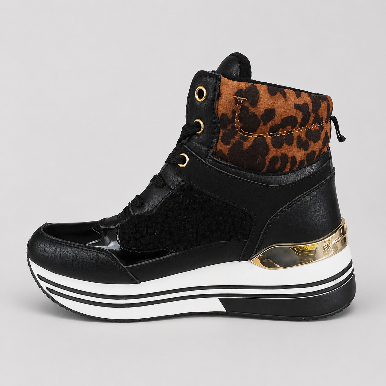 LAURA BIAGIOTTI SNEAKER ALTA 9256 BLACK