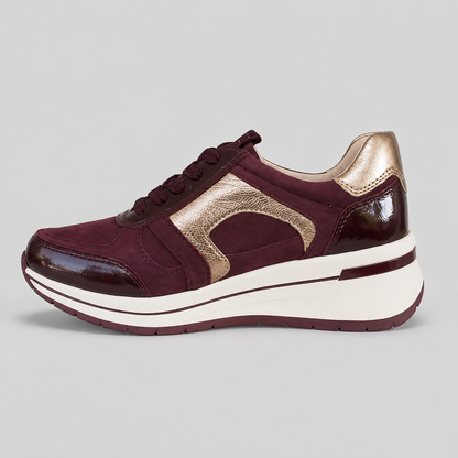 CAPRICE SNEAKER 23300 BORDEAUX COMBO