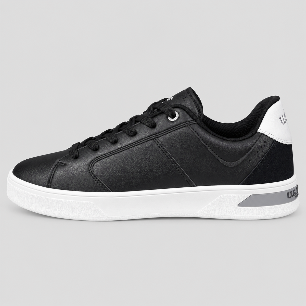 U.S. GRAND POLO 23957 BLACK+WHITE