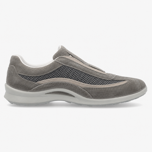GRISPORT SLIP ON SCAMOSCIATA GRIGIA ART. 8411
