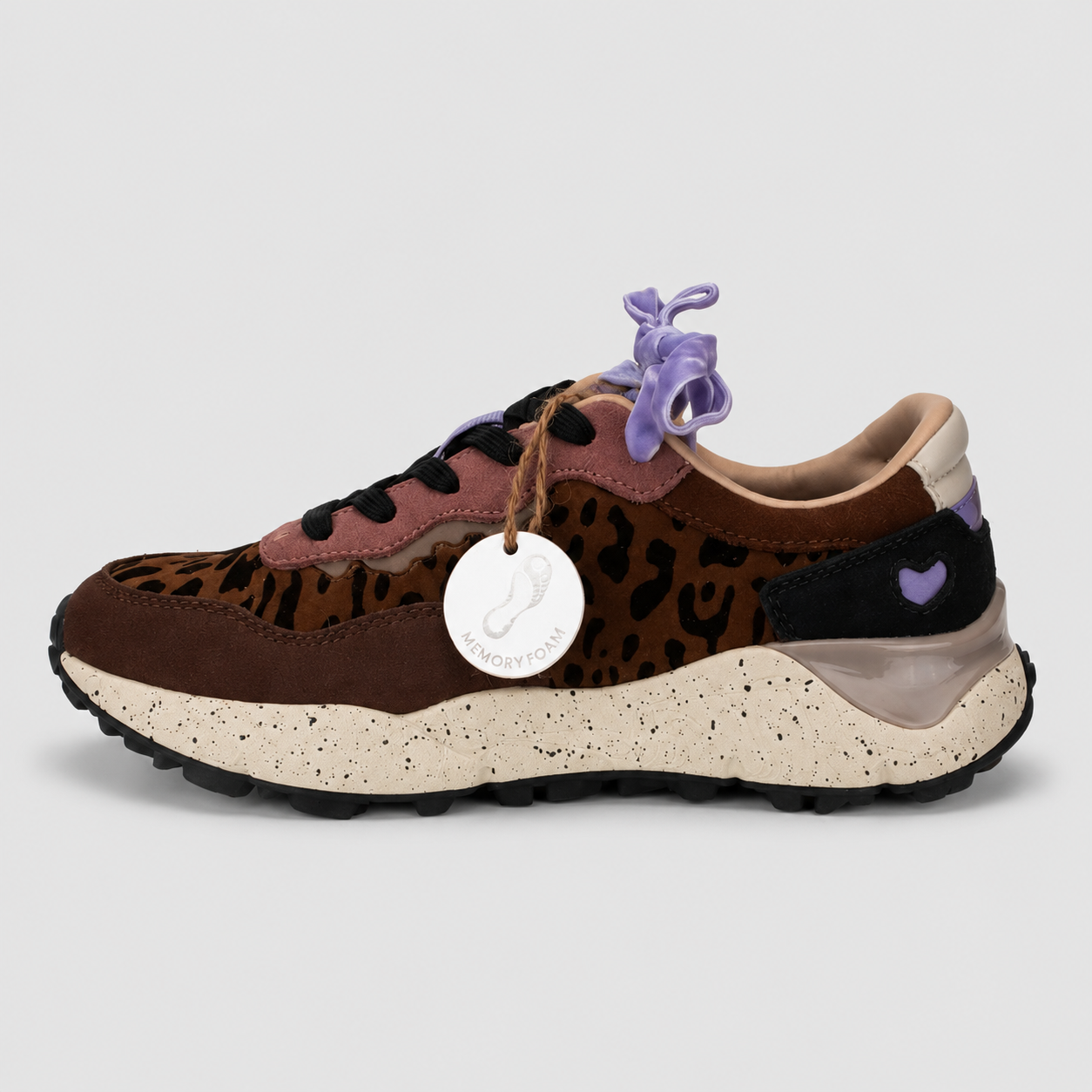 LUMBERJACK TECLA SNEAKER BROWN