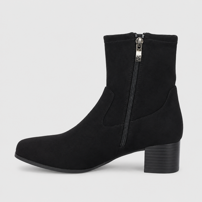 CAPRICE STIVALETTO 25316 BLACK STRETCH