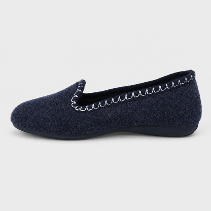 DOREA CS01 PANTOFOLA TWEED BLU