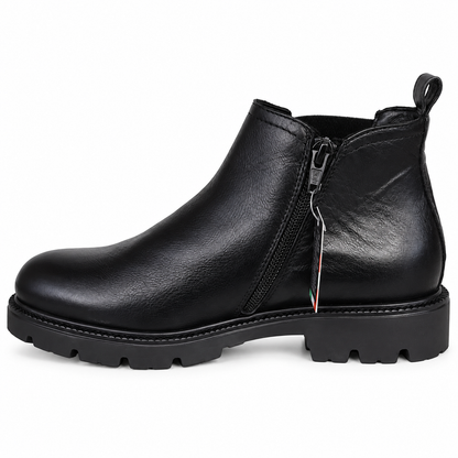 LUX 2760 STIVALETTO PELLE NERO