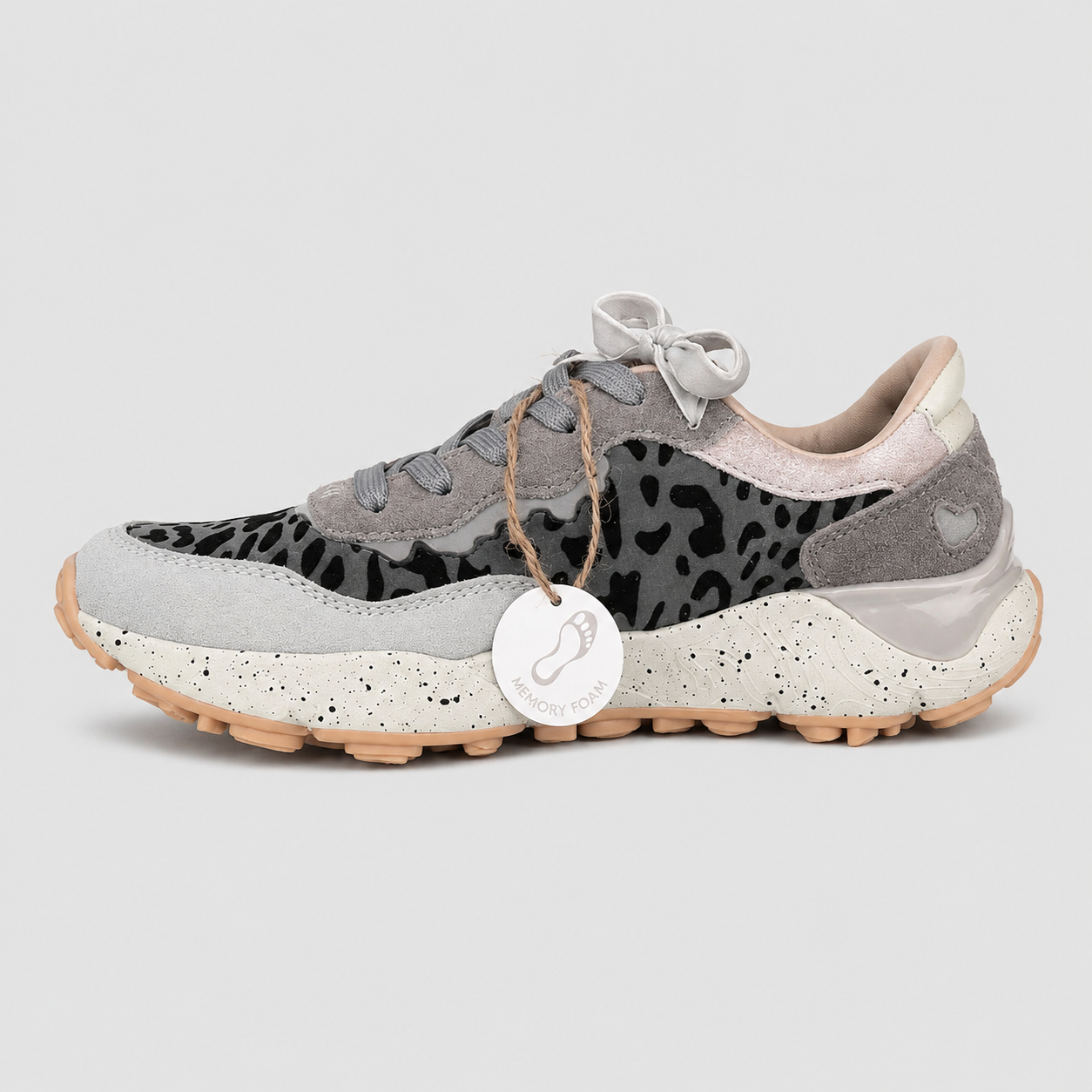 LUMBERJACK TECLA SNEAKER GRAY/ROSE