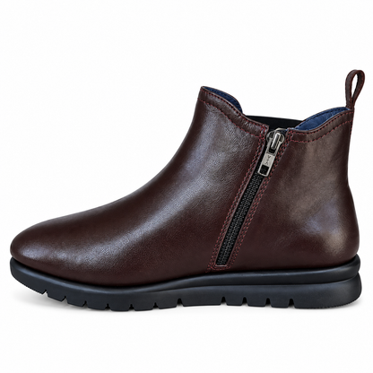 WALK DREAM WZ6076 STIVALETTO T.MORO-BORDO'