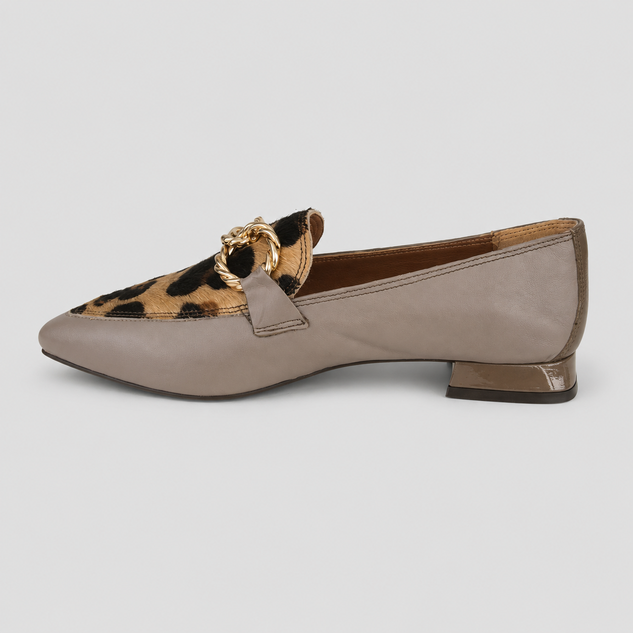 MAD MIND MOCASSINO 1564 NAPPA/LEO TAUPE