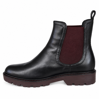SHOOTERS S22761 STIVALETTO BLACK-BORDO'
