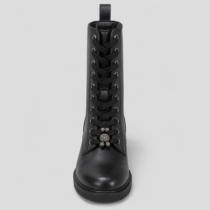 CRISTIN BIKER MARA3 PELLE NERO