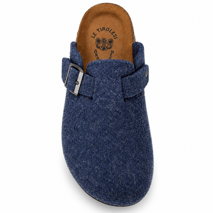 LE TIROLESI 375 IN LANA COTTA BLU