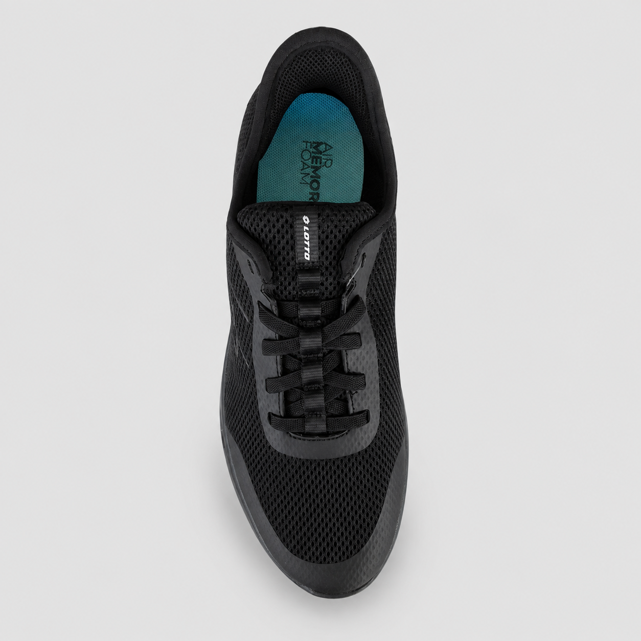 LOTTO RUNNING SLIP & GO 222891 ALL BLACK