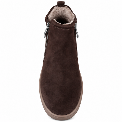 CAPRICE 25416 STIVALETTO DK BROWN SUEDE