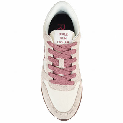 SUN68 ALLY SNEAKER BIANCO PANNA